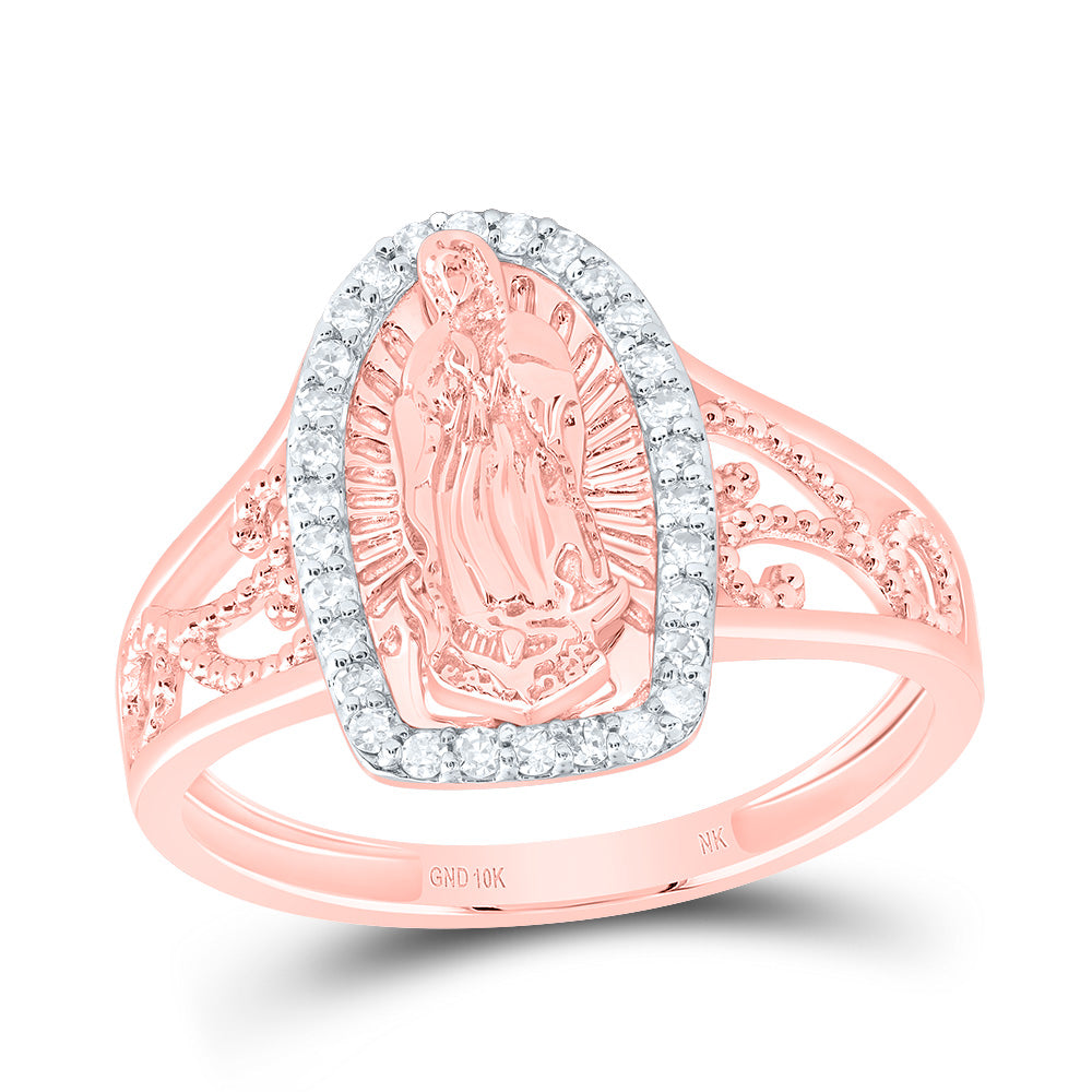 1/5CTW-DIA NK FASHION VIRGIN MOTHER MARY LADIES RING