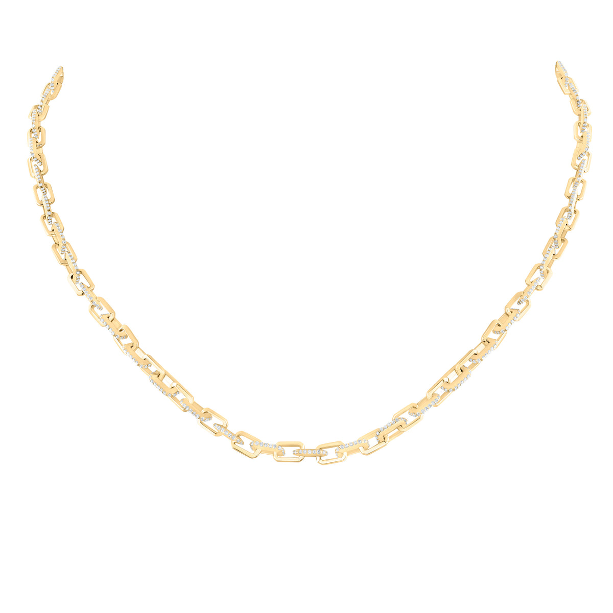 3 1/3CTW-DIA ANA M FASHION NECKLACE(18 INCH)
