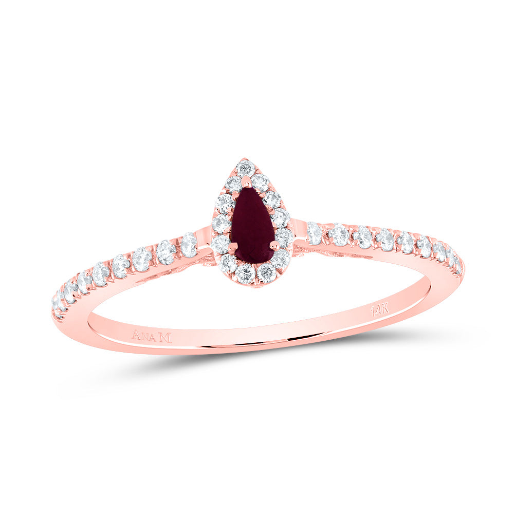 1/6CTW-DIA ANA M 4X2MM PS-RU NAT GEM PEAR RING