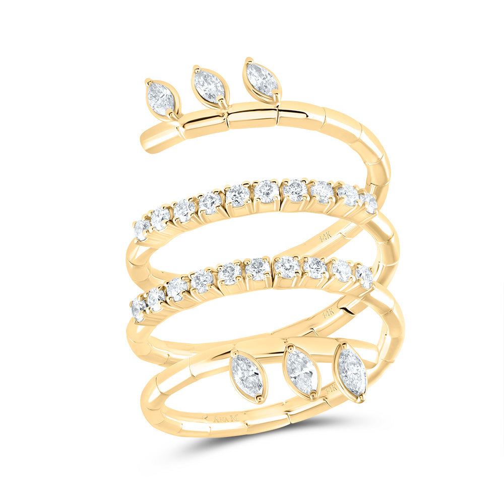 3/4CTW-DIA ANA M 1CT-MQ-I1 FASHION RING