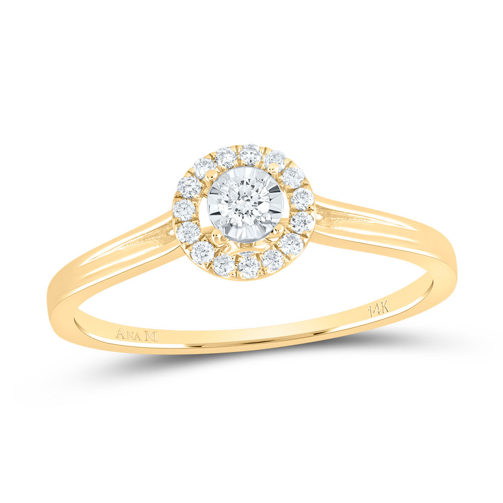 1/8CTW-DIA ANA M PROMISE RING