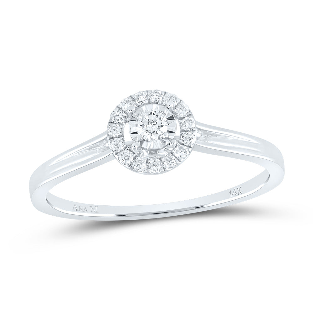 1/8CTW-DIA ANA M PROMISE RING