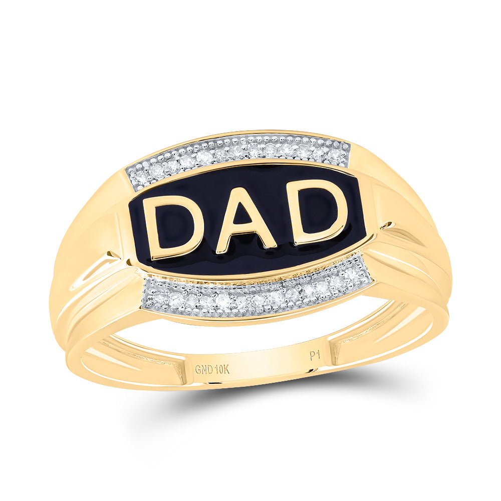 1/12CTW-DIA P1 DAD MEN RING