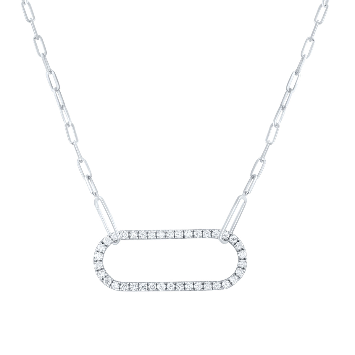 1CTW-DIA ANA M FASHION NECKLACE(18 INCH)