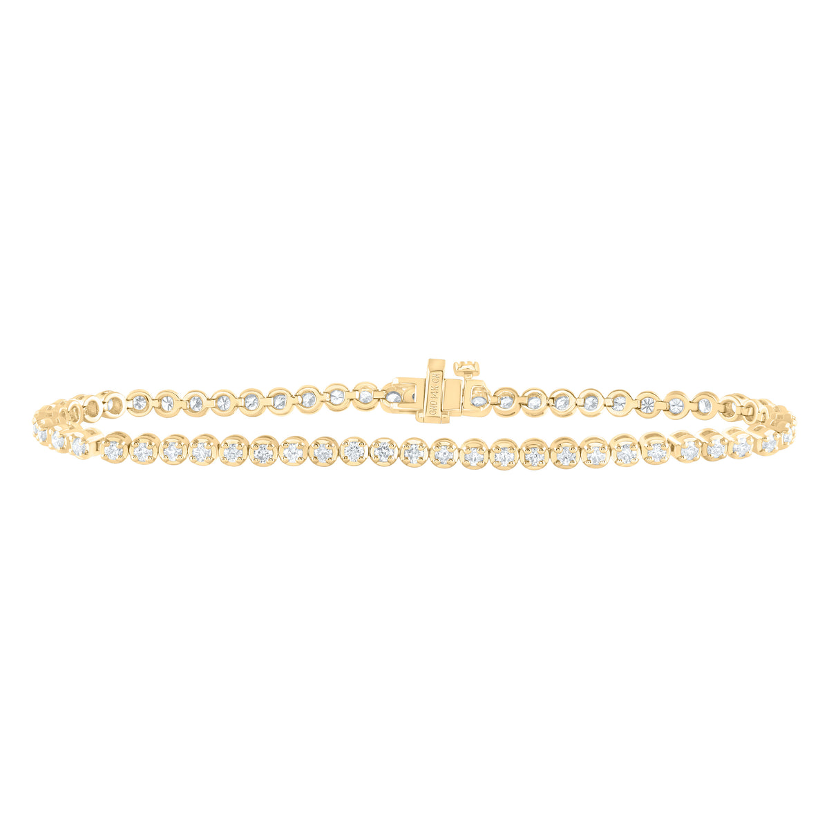 1 3/4CTW-DIA CN FASHION ROUND TENNIS BRACELET (7 INCH)
