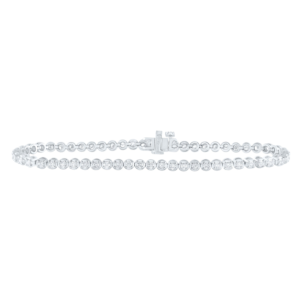 1 3/4CTW-DIA CN FASHION ROUND TENNIS BRACELET (7 INCH)