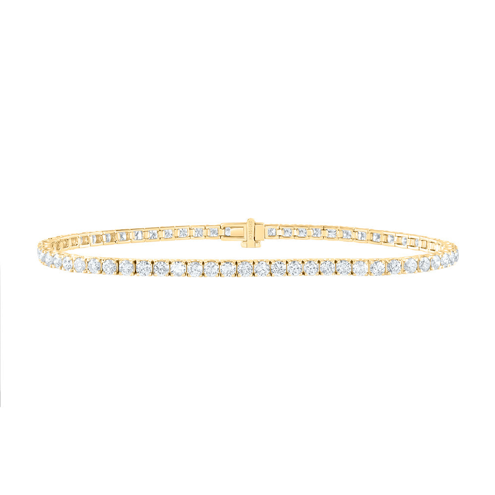 3 1/3CTW-DIA CN FASHION TENNIS BRACELET (7 INCH)