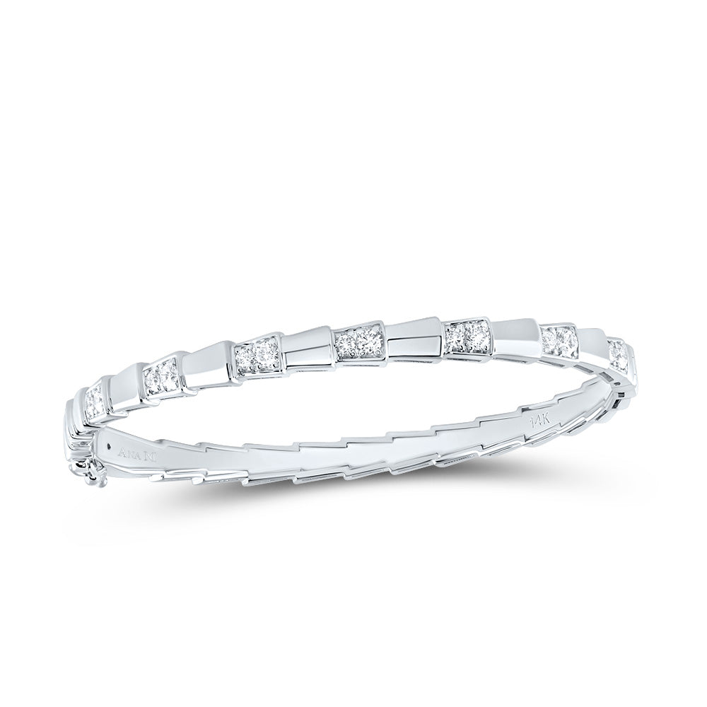 3/4CTW-DIA ANA M FASHION BANGLE