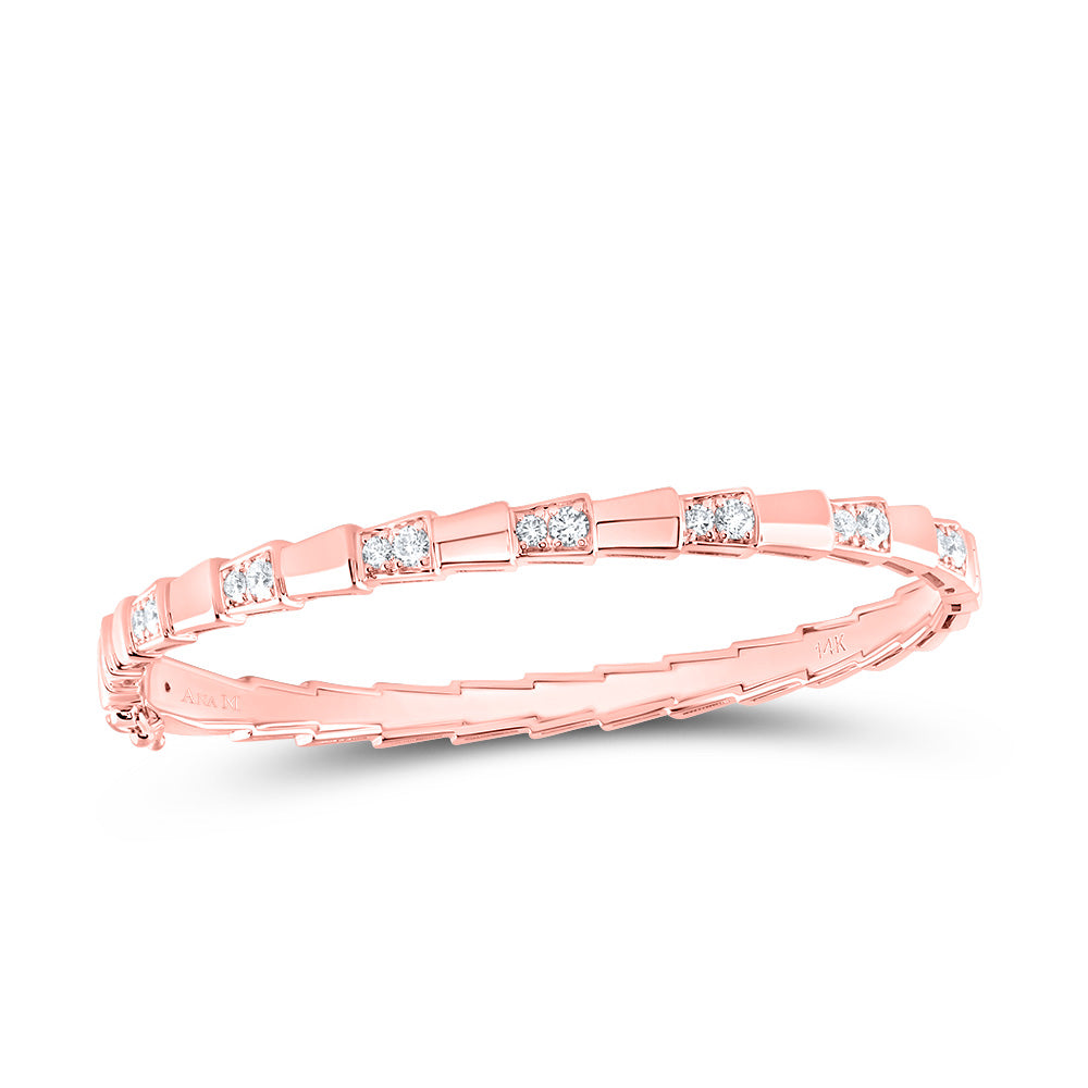 3/4CTW-DIA ANA M FASHION BANGLE