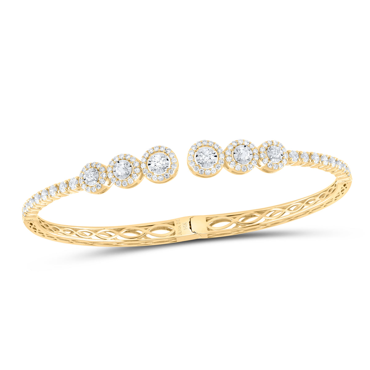 1 1/5CTW-DIA ANA M FASHION BANGLE