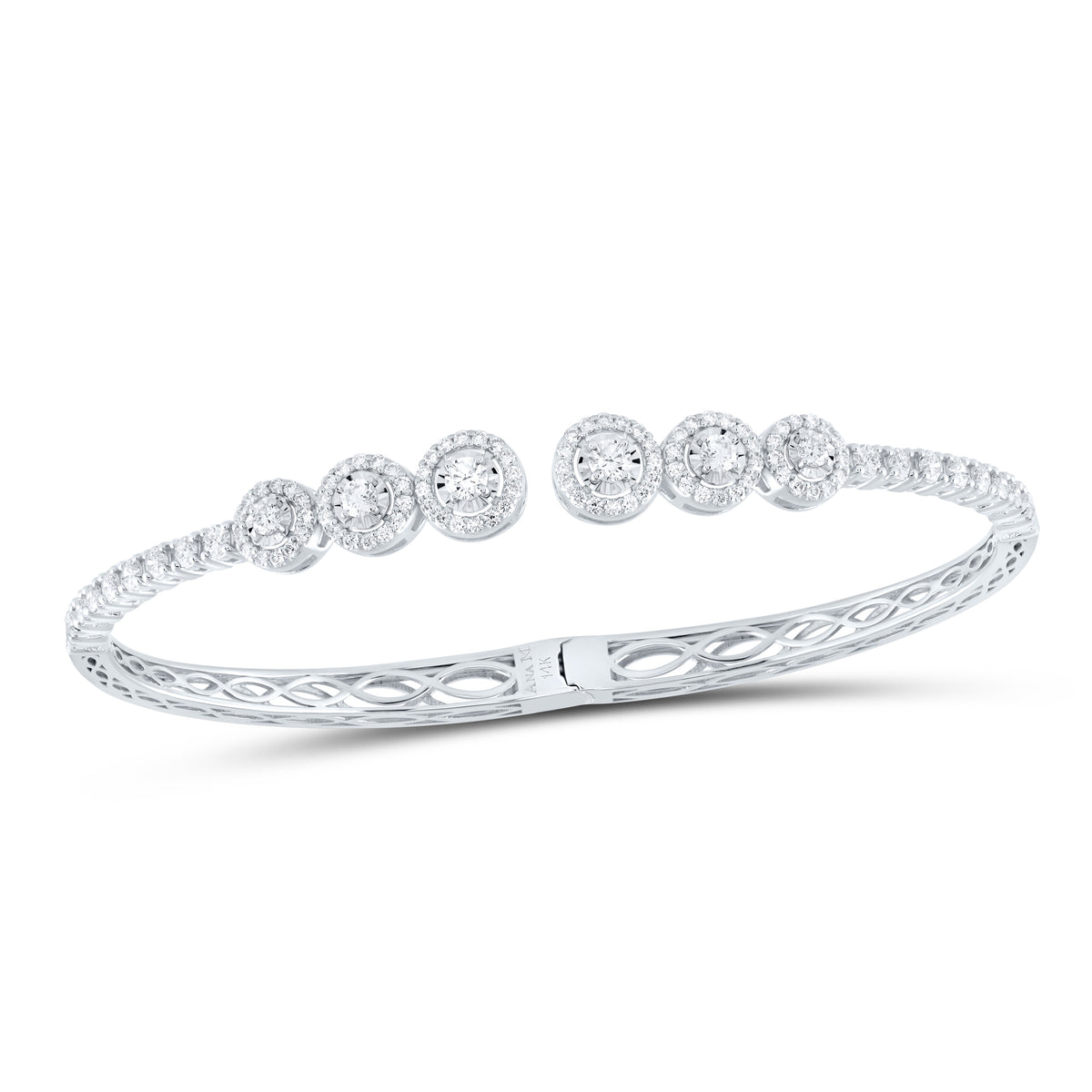 1 1/5CTW-DIA ANA M FASHION BANGLE
