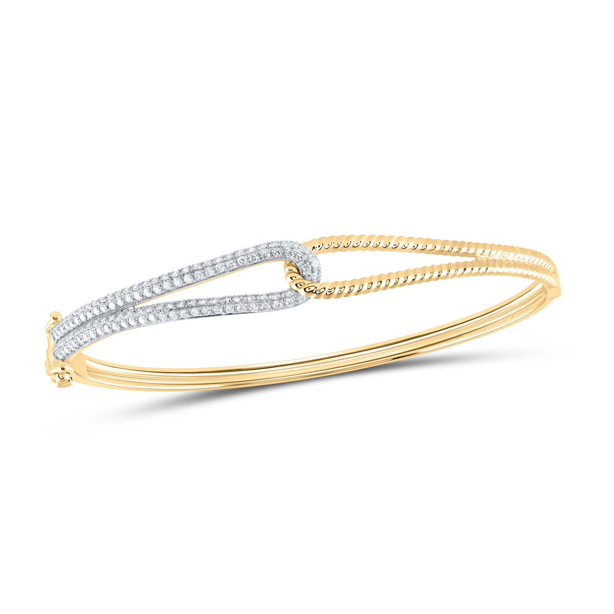 3/4CTW-DIA ANA M FASHION BANGLE (50X60MM)