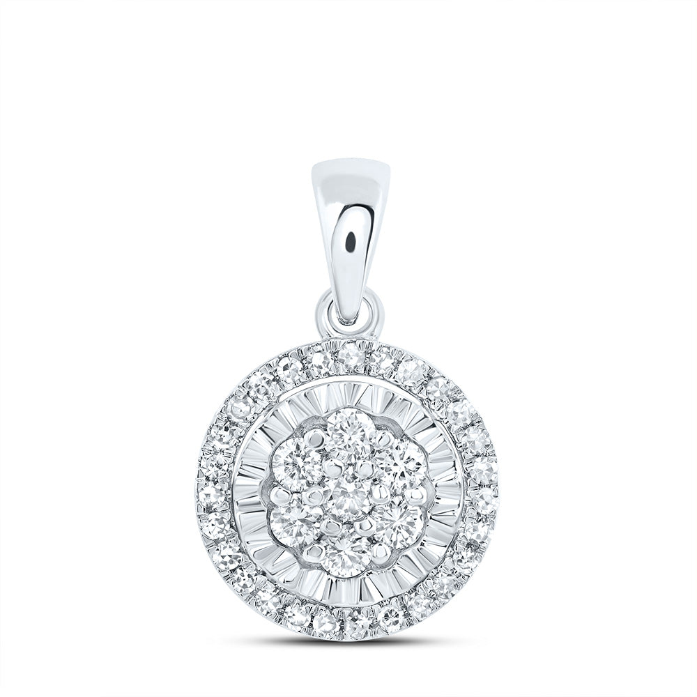 1/3CTW-DIA NK FASHION ROUND PENDANT