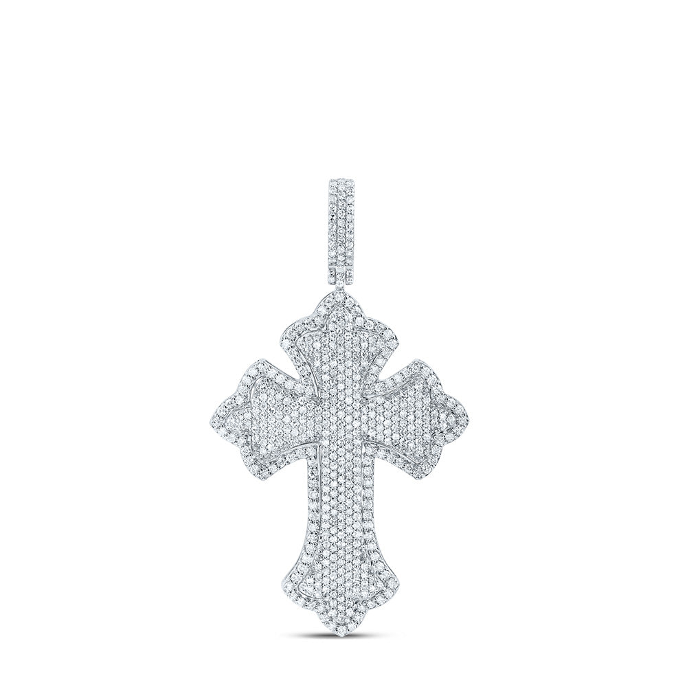 1CTW-DIA NK CROSS MENS CHARM