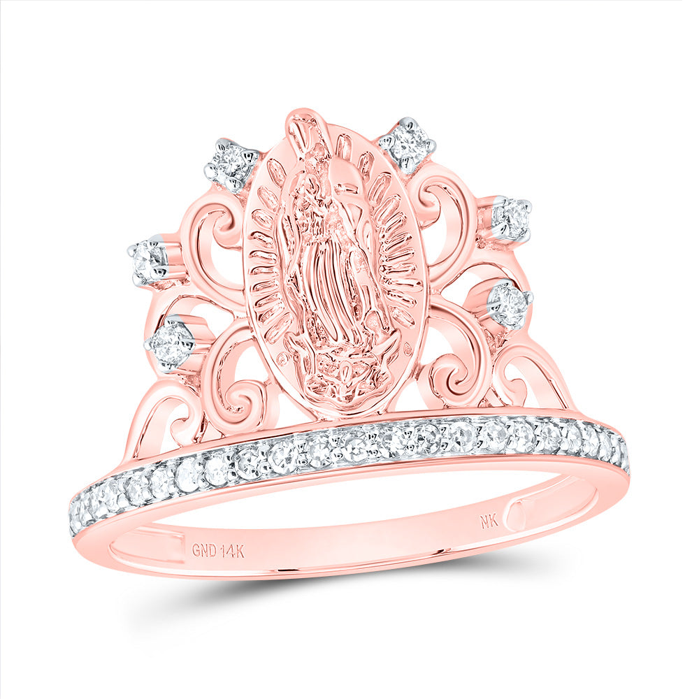 1/5CTW-DIA NK FASHION VIRGIN MOTHER MARY LADIES RING