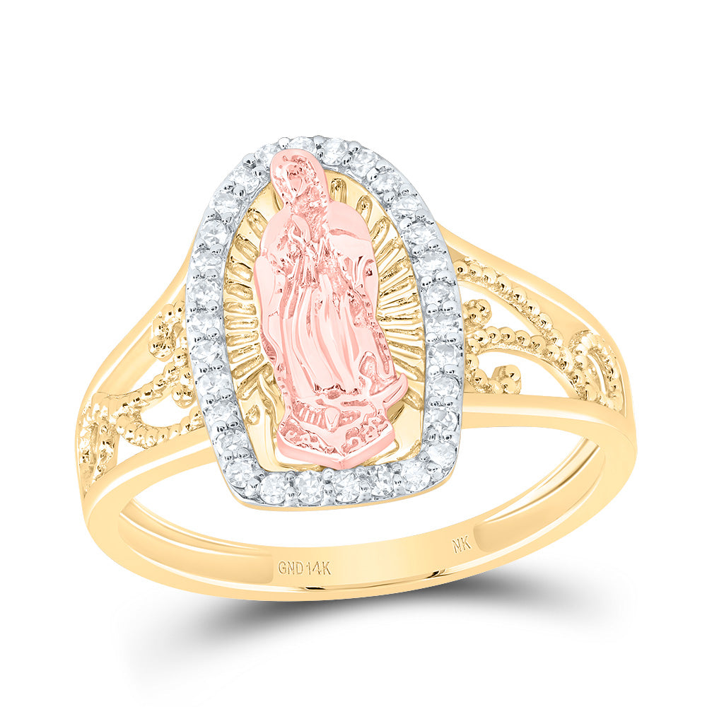 1/5CTW-DIA NK FASHION VIRGIN MOTHER MARY LADIES RING