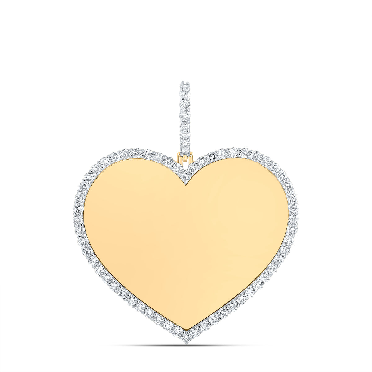 2 CTW-DIA NK MEMORY HEART MENS CHARM