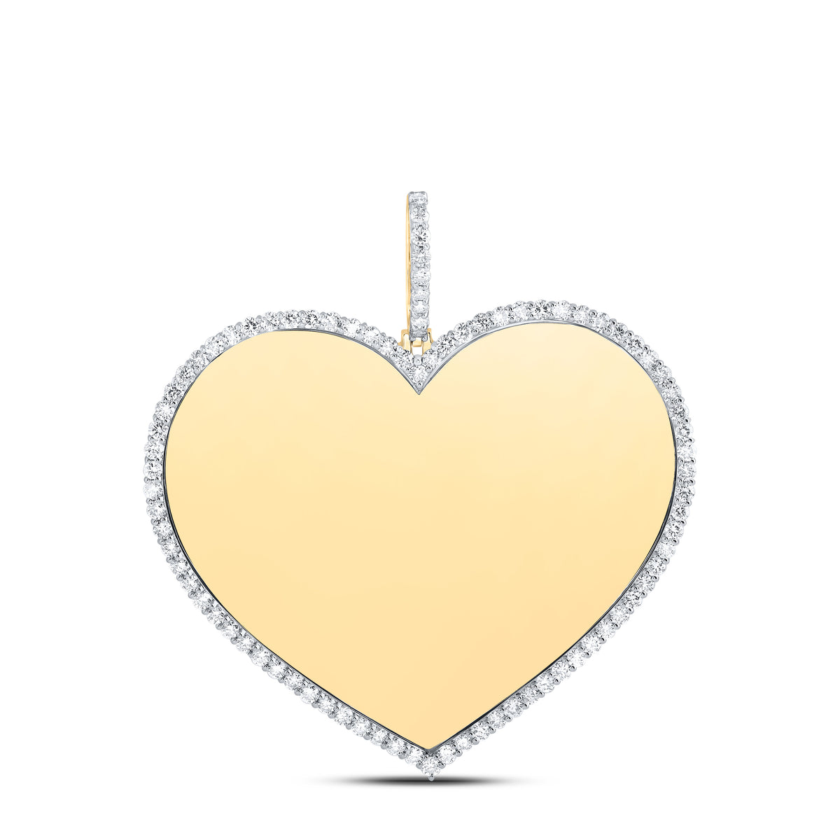 3 CTW-DIA NK MEMORY HEART MENS CHARM