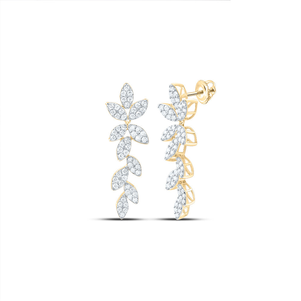 1 1/2CTW-DIA ANA M FASHION DANGLING EARRING