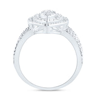 Load image into Gallery viewer, 1 3/4CTW-DIA ANA M FASHION MARQUISE BAGUETTE BRIDAL RING

