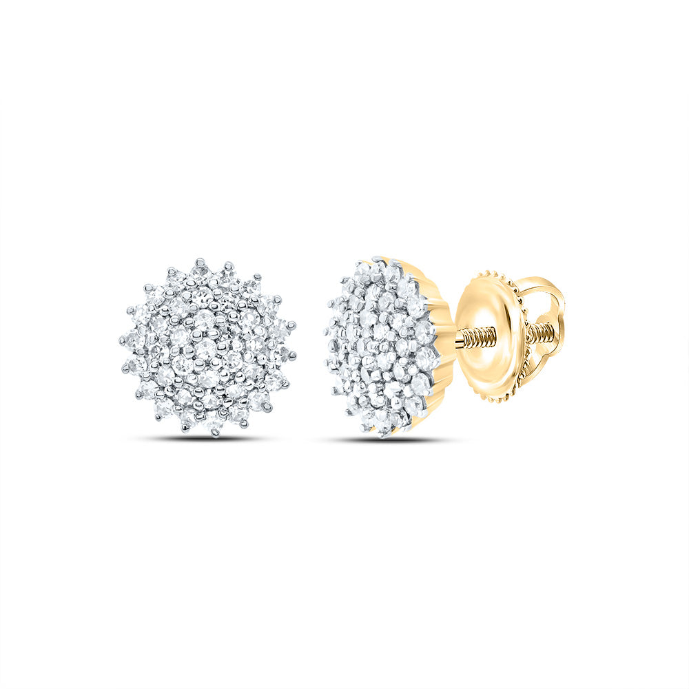 1/5CTW-DIA NK GIFT ROUND STUD EARRING