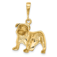 Load image into Gallery viewer, 14k Bulldog Pendant

