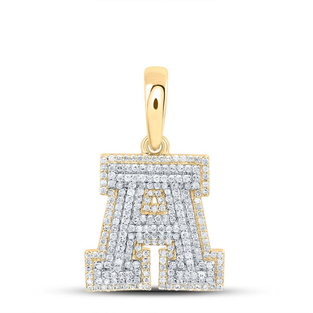 3/4CTW-DIA P1 GIFT INITIAL "A" PENDANT