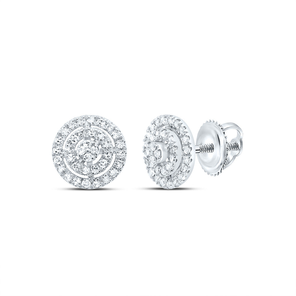 1/5CTW-DIA NK GIFT ROUND STUD EARRING