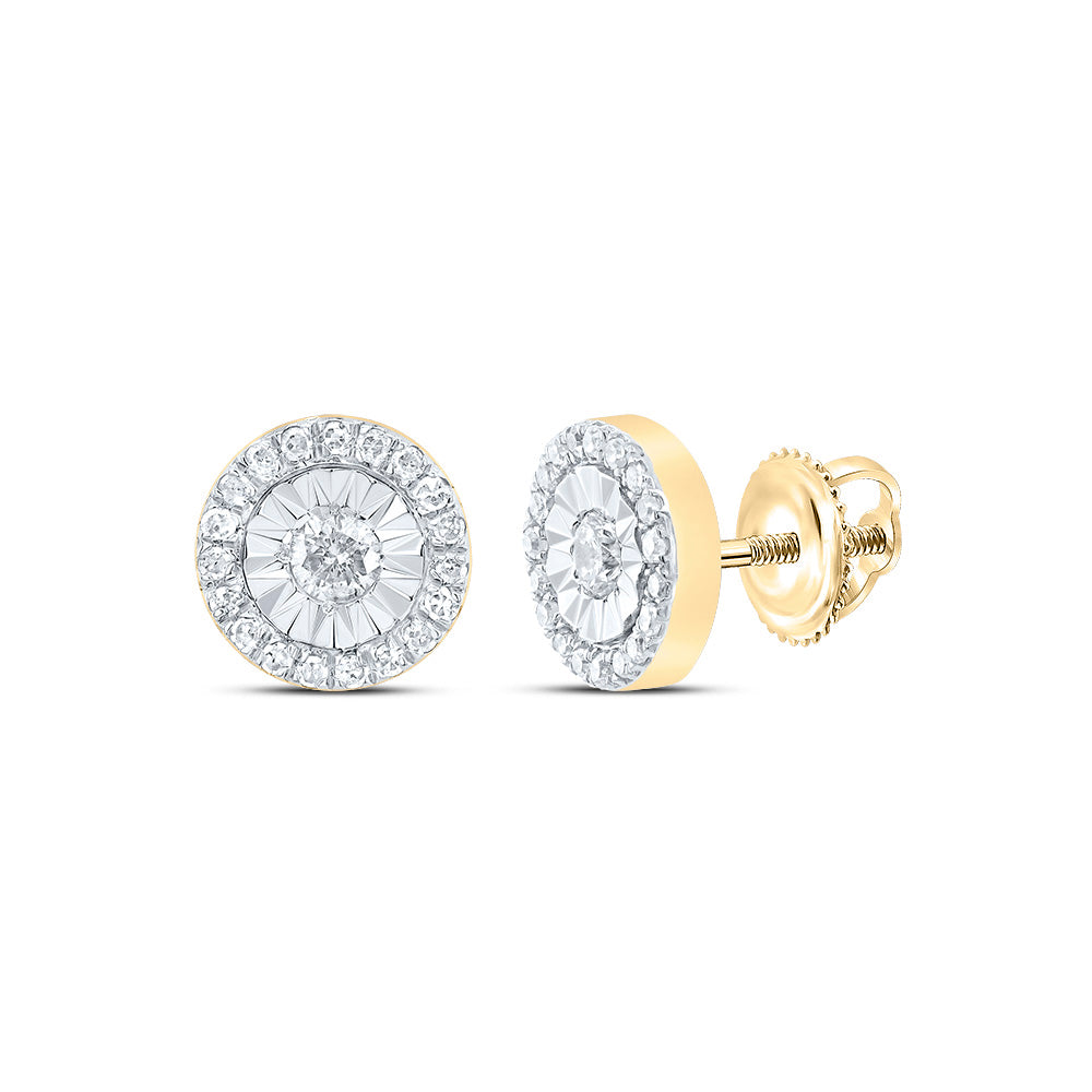1/5CTW-DIA P1 GIFT ROUND STUD EARRING