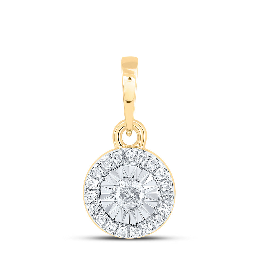 1/10CTW-DIA P1 GIFT ROUND PENDANT