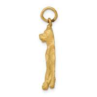 Load image into Gallery viewer, 14k Yellow Gold Solid Polished Boxer Charm
