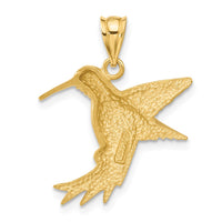 Load image into Gallery viewer, 14k Hummingbird Charm

