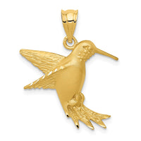 Load image into Gallery viewer, 14k Hummingbird Charm
