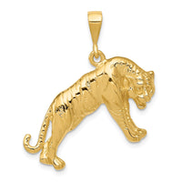 Load image into Gallery viewer, 14k Tiger Charm
