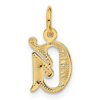 Load image into Gallery viewer, 14k Letter G Initial Charm
