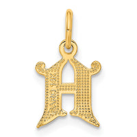 Load image into Gallery viewer, 14k Letter H Initial Charm
