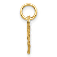 Load image into Gallery viewer, 14k Letter T Initial Charm
