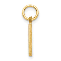 Load image into Gallery viewer, 14k Letter A Initial Charm
