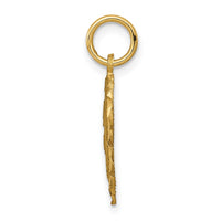 Load image into Gallery viewer, 14k Heart Letter E Charm
