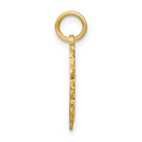 Load image into Gallery viewer, 14k Heart Letter I Charm
