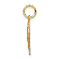 Load image into Gallery viewer, 14k Heart Letter N Charm
