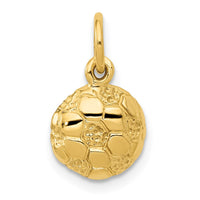 Load image into Gallery viewer, 14k Soccer Ball Charm
