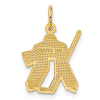 Load image into Gallery viewer, 14k Hockey Goalie Charm
