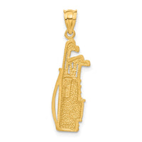 Load image into Gallery viewer, 14k Golf Bag Charm
