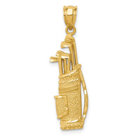 Load image into Gallery viewer, 14k Golf Bag Charm
