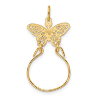 Load image into Gallery viewer, 14k Butterfly Holder Charm
