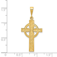 Load image into Gallery viewer, 14k Celtic Cross Pendant
