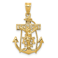 Load image into Gallery viewer, 14k Mariners Cross Pendant
