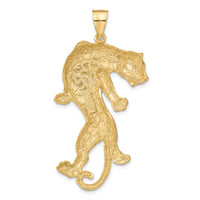 Load image into Gallery viewer, 14k Panther Pendant
