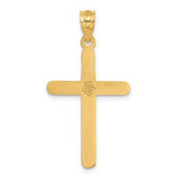 Load image into Gallery viewer, 14k Polished Cross Pendant
